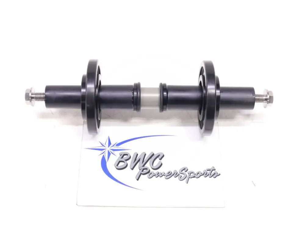 Carbon Sled Polaris Front Track Shock Axle & Wheel Assembly