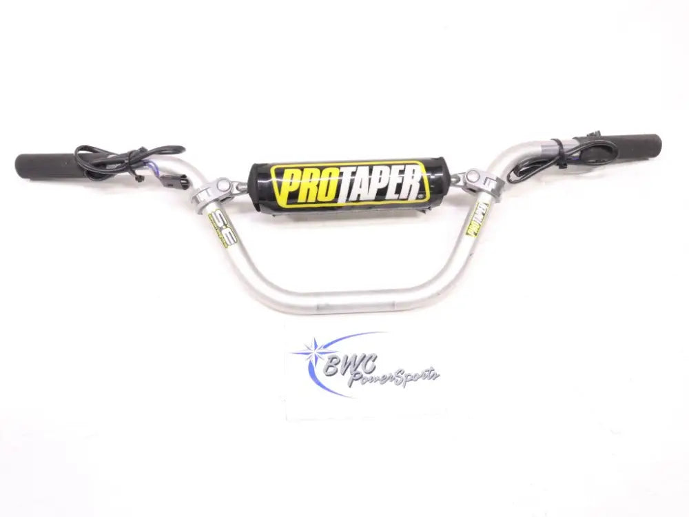 Vintage Moto Poignée Barre Prise Set 7/8 " BSA, Triumph, Norton, Ajs