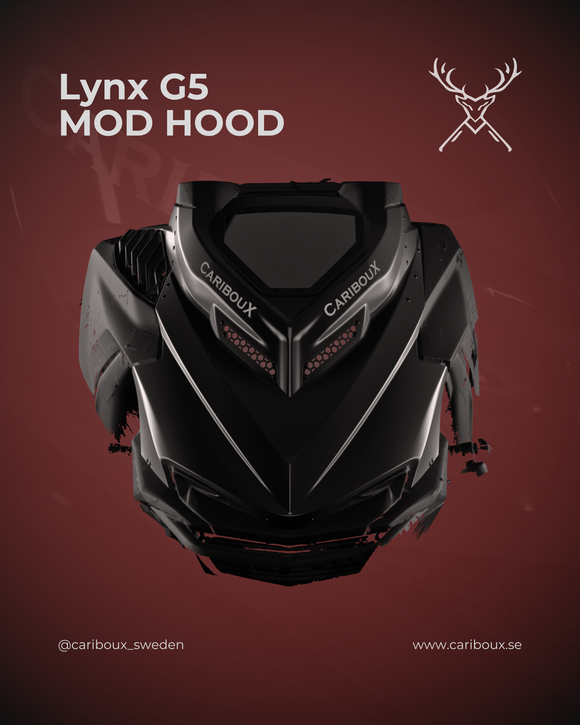 CaribouX Lynx G5 Lightweight Mod Hood