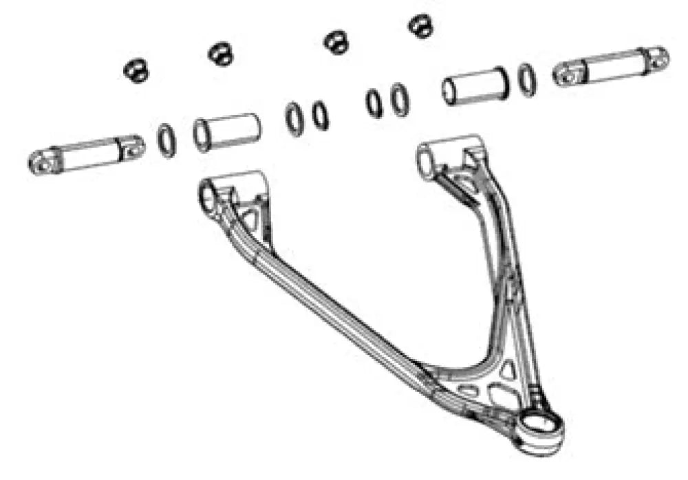2016+ Polaris A-Arm / Control Arm Bushing Pivot Pin Kit - SM-08609