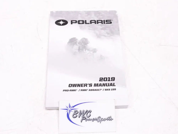 2019 Polaris RMK Snowmobile Owners Manual - 9928945 Accessories