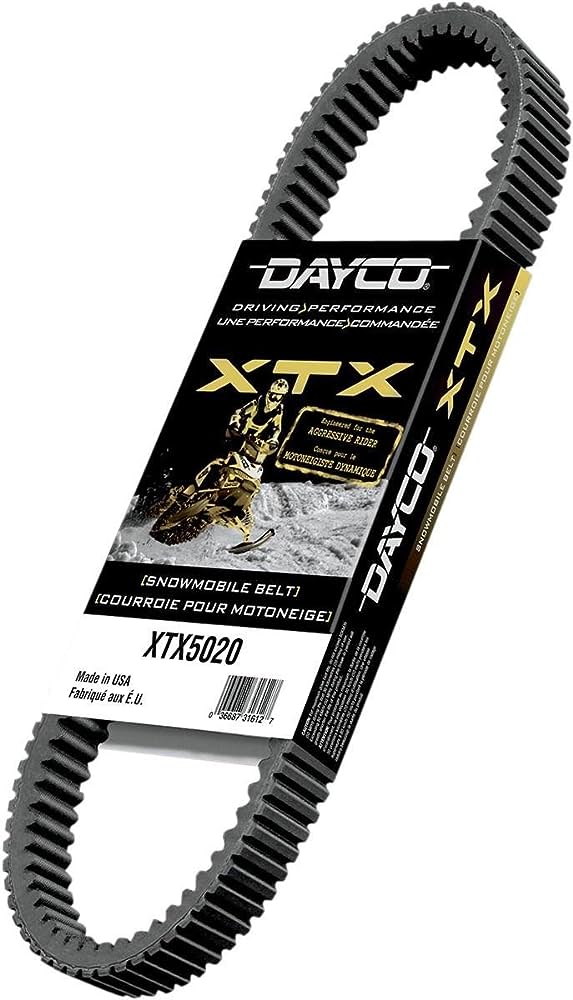 Dayco XTX5020 Extreme Primary Clutch Belt 600 / 800