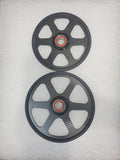 CarbonSled 8" & 9" Carbon Fiber Spoked Wheel (20mm Bearing)