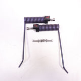 Used Carbon Sled Titanium Ice Scratchers With Bolt On Titanium Hangers