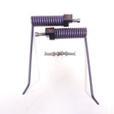 Used Carbon Sled Titanium Ice Scratchers With Bolt On Titanium Hangers