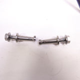 Used Carbon Sled Titanium Ice Scratchers With Bolt On Titanium Hangers