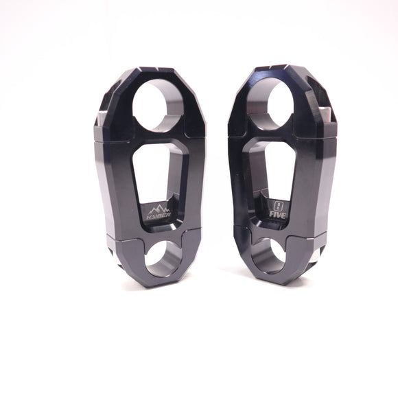 Kyber One - T-Post Riser with Caps-75MM-Black