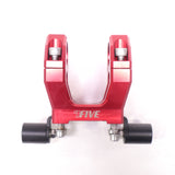 Demo Kyber One - Direct Mount Risers-Red-75mm-With Switch Relocated