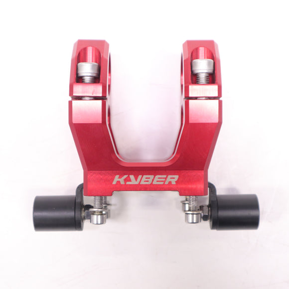 Demo Kyber One - Direct Mount Risers-Red-75mm-With Switch Relocated