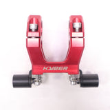 Demo Kyber One - Direct Mount Risers-Red-75mm-With Switch Relocated