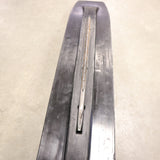 USED 2008+ Polaris RMK Wide Gripper Ski (Black) With Ski Savers 1823660-070