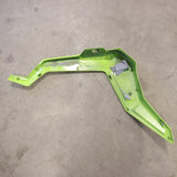 USED Polaris Matryx RMK/Khaos Right Side Panel Trim (Lifted Lime) - 5458736-801