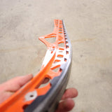 USED 2022+ Polaris Matryx 165 Left Rail (Orange) - 1544908-647 - Cast# 382-2