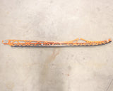 USED 2022+ Polaris Matryx 165 Left Rail (Orange) - 1544908-647 - Cast# 382-2