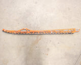 USED 2022+ Polaris Matryx 165 Left Rail (Orange) - 1544908-647 - Cast# 382-2