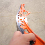 USED 2022+ Polaris Matryx 165 Left Rail (Orange) - 1544908-647 - Cast# 382-2