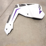 USED 2022+ Polaris Matryx Left Side Panel (White Lightning) -  5456420-599