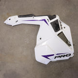 USED 2022+ Polaris Matryx Left Side Panel (White Lightning) -  5456420-599