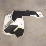USED 2022+ Polaris Matryx Left Side Panel (White Lightning) -  5456420-599