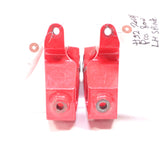 USED 2011+ Polaris PRO-RIDE Pro RMK Spindle Set - Red Sparkle - 1823897 - 1823898
