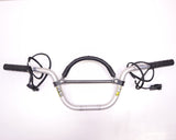 USED 2019+ Polaris Pro Taper HandleBar 7" Rise Silver - 1824601