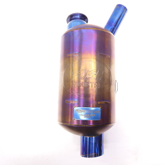 Demo Push Industries Polaris Matryx Boost WhisperLite Titanium Muffler