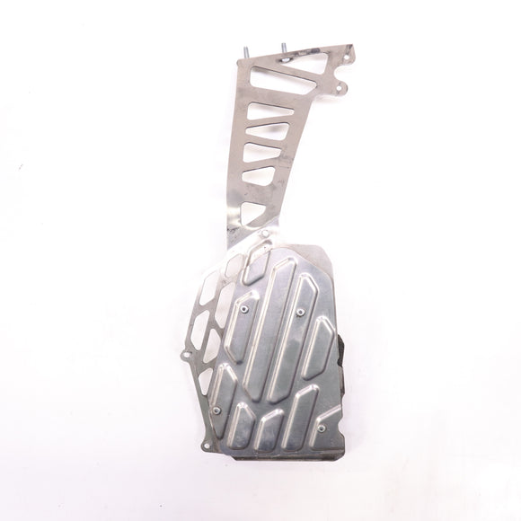 USED 2022+ Polaris Matryx RMK/Khaos Updated Toe Stop Foot Guard (Left) - 1029128