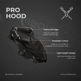 CaribouX Polaris Matryx Lightweight Hood – PRO (Use Factory Headlight)