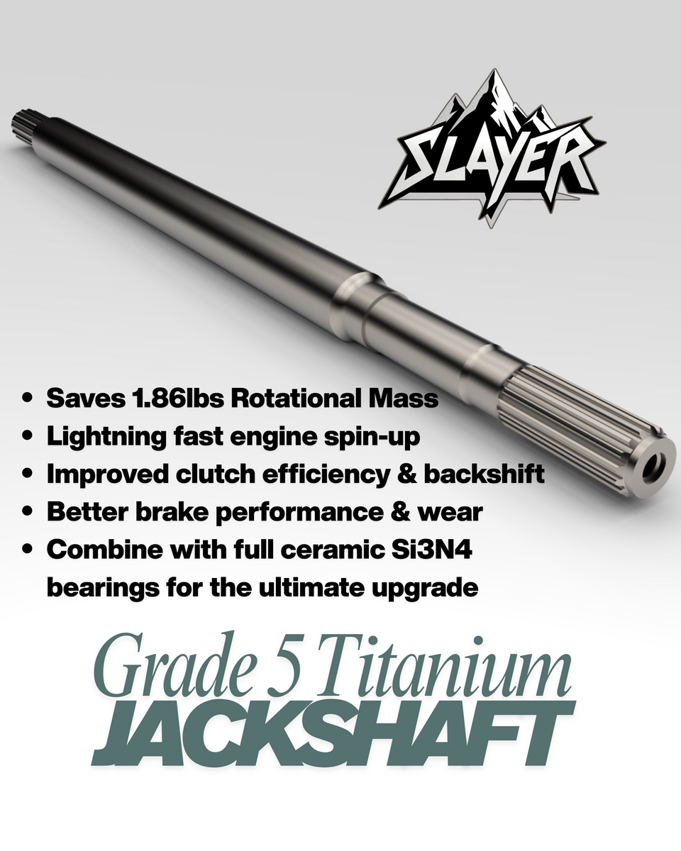 Slayer Grade 5 Titanium Jackshaft - Polaris Matryx, Axys, Pro RMK – BWC ...