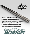 Slayer Grade 5 Titanium Jackshaft - Polaris Matryx, Axys, Pro RMK