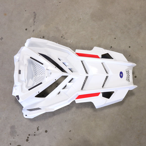 USED 2016-2022 Polaris AXYS Chassis Hood (White Lightning) - 5451237-599