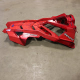 USED/Repaired 2016-2022 Polaris Axys Chassis Hood (Sunset Red) - 5451237-669