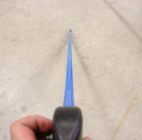 Used Fair 2011-2015 Polaris PRO Ride RMK Right Rail 163" (Blue) - 1543112