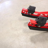 USED 2016-2020 Polaris PRO Set of Rails Red 163 3.0 Pitch - 1543529-293, 782-3