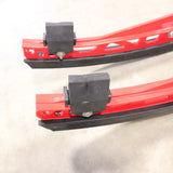 USED 2016-2020 Polaris PRO Set of Rails Red 163 3.0 Pitch - 1543529-293, 782-3