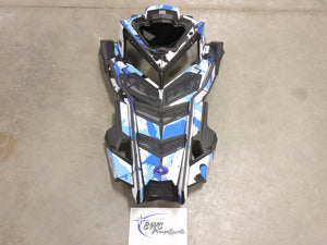 USED 2015-2021 Polaris AXYS Chassis Hood (Matte Black) - 5450455-070
