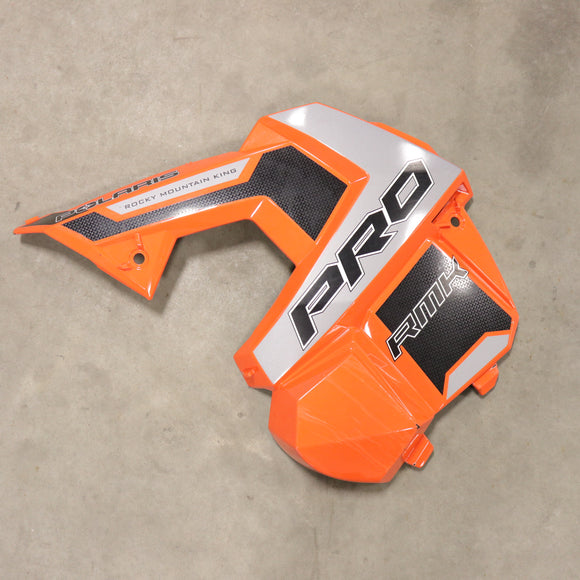 Repaired 2016-2022 Polaris Axys Chassis Left Side Panel (Orange Burst) -  5451230-647
