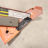 Repaired 2016-2022 Polaris Axys Chassis Left Side Panel (Orange Burst) -  5451230-647
