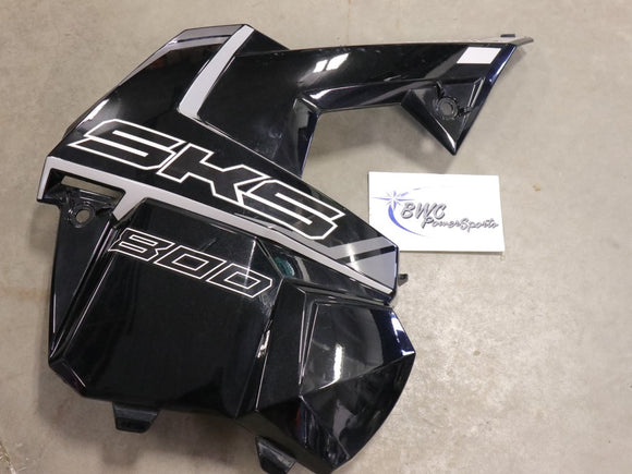 USED 2015-2022 Polaris Axys SKS Right Side Panel (Pear Black) - 5451231-666