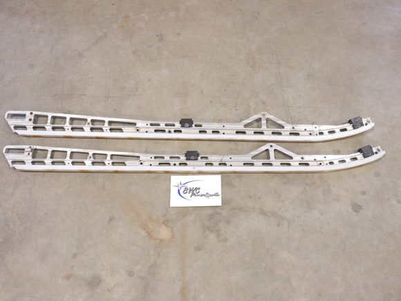 USED 2013-2015 Polaris Pro-Ride Pro RMK 163 Rails Cut for Anti-Stab (Natural) - 1543258-309, 1543257-309