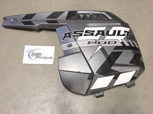 USED 2011-2015 Polaris Pro-Ride Left Side Panel (Silver/Grey) - 5437492