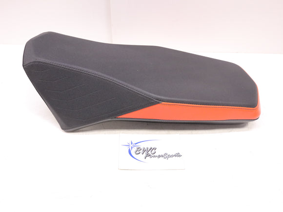 USED 2022-2024 Polaris Matryx Seat Black / Orange Burst - 2691879