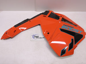 USED Polaris Matryx Left Side Panel (Orange Burst) -  5457056-647