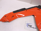 USED Polaris Matryx Left Side Panel (Orange Burst) -  5457056-647