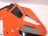 USED Polaris Matryx Left Side Panel (Orange Burst) -  5457056-647