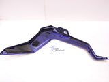 USED Polaris Matryx RMK/Khaos Left Side Panel Trim (Spirit Blue) - 5458735-694