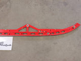 USED 2011-2015 Polaris Pro-Ride RMK Assault Rail Right (Indy Red) - 1543263-293