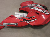 USED 2015-2021 Polaris AXYS Chassis Right Side Panel (Sunset Red)