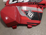 USED 2015-2021 Polaris AXYS Chassis Left Side Panel (Sunset Red)