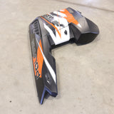 Damaged 2011-2015 Polaris PRO RMK Left Side Panel (Matte Black) - 5437492-464 - 5437492